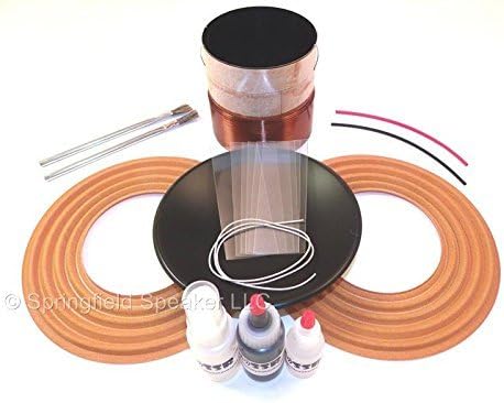 Springfield Speaker 2.58" Subwoofer Coil Replacement Kit - Dual 4 Ohm - Compatible with Kicker L7 Subwoofers D4