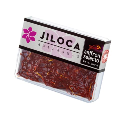 Azafrán en Hebras Español Selecto Pack 3 ud x 1gr (Cat. I - ISO 3236). Sabor en Estado Puro. Especias para cocinar. Envase de Azafrán en Estuche