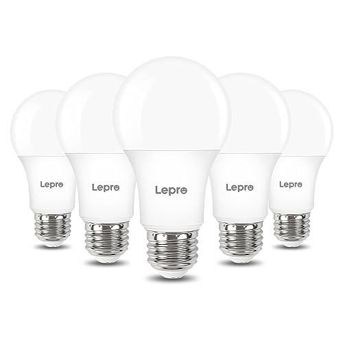 Lepro Dimmable LED Light Bulbs 60 Watt Equivalent, 9.5W 800LM