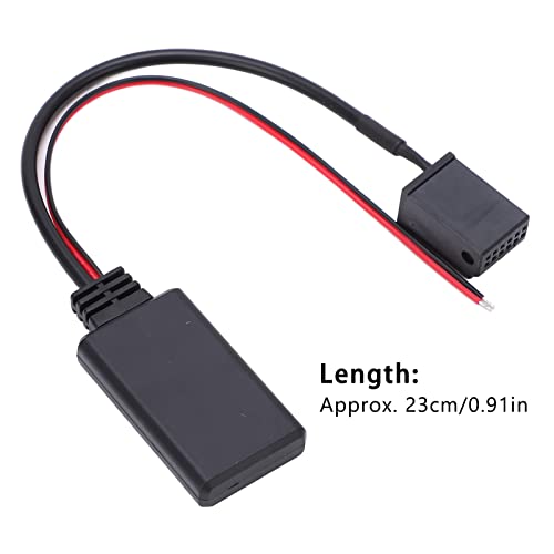 Aramox Modulo AUX Bluetooth per Auto per Agila CD