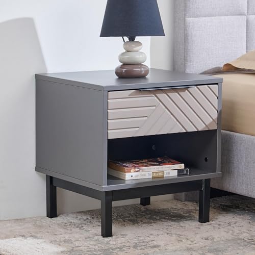 Home Centre Connect Night Stand - Slate Grey