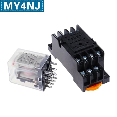 Relais MY4NJ 36V fixation rail DIN pour intégration de circuits de commande et signalisation