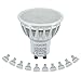 Bombilla Gu10 LED Foco 500-550lm Equivalente a 50W Luz Blanca Cálida 2700K Regulable LUOKOED®