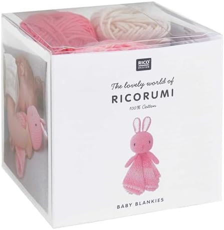 Rico Design Kit Ricorumi &agrave; Crocheter Baby Blankies Lapin