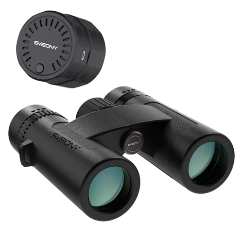 SVBONY Upgraded SV202 8x32 ED Binocular & SC002 WiFi Camera, with Extra-Low Dispersion Objective Lenses for Birdwatching, BAK4 & FMC Optic System, 8°+Wide View Angle,