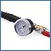 A ABSOPRO Portable Quick Connector Truck Car Tire Tyre Air Chuck Inflator w Pressure Gauge Item Replacement