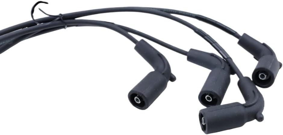 4Pcs Spark Plug Wires Ignition Set 4RB2-3707030 Compatible With DONGFENG FORTHING JINGBEI HIACE BAW BJ2020 LAND KING KAICHENG