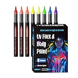 Stifte für Body Painting Gesicht | 18 Stück leuchtende Farben, sicher...