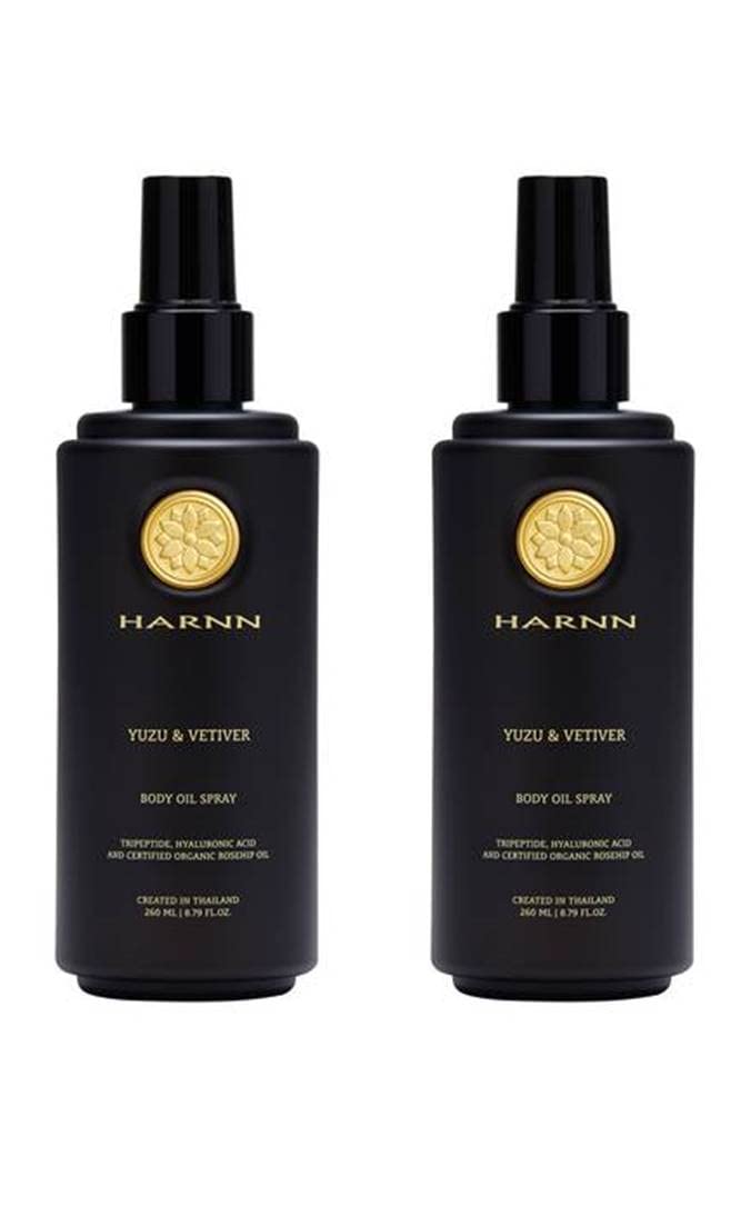 HARNN Yuzu & Vetiver ボディウォッシュ＆オイル Amazon.com : KHAOKHO HARNN Yuzu and Vetiver Body Oil Spray 8.79 Fl
