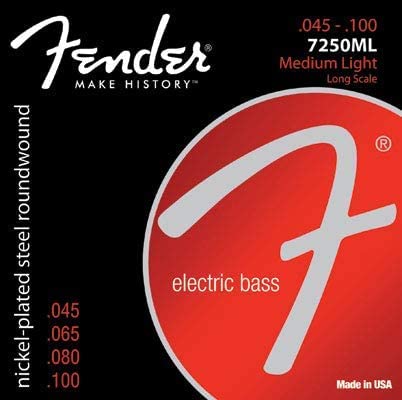 Fender 7250ML OXP[ Medium Light(45-100) jbP tF_[ GLx[XyKiz