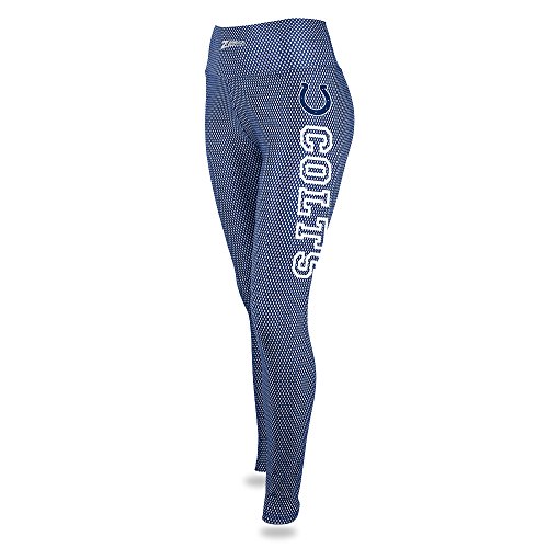 Indianapolis Colts Royal/Gray Printed MESH Legging SM