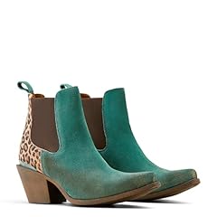 Tan Leopard/Peacock Teal