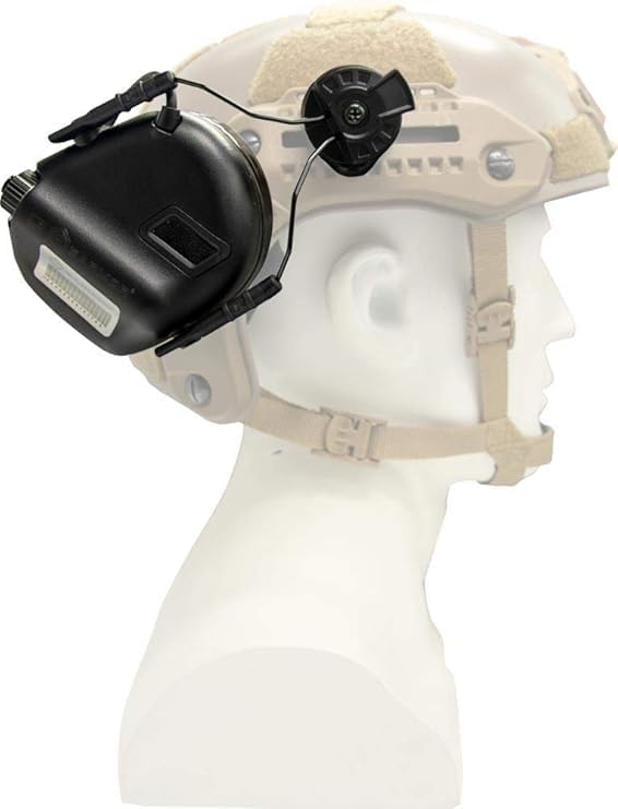 Adaptadores para auriculares compatibles con cascos MTEK Flux HHV y MLOK miniatura 6