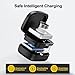 UNAQO Wireless Charging Case for Oura Ring 4 & 3 Charger, 1000mAh Portable Travel Charger Station Fits All-Sized Ring Gen 4 & 3, 30-Day Runtime (Official Charger NOT Included)