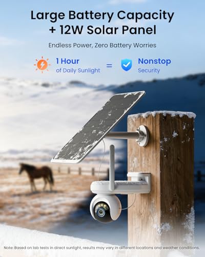 Reolink 4G PT Beveiligingscamera Outdoor Draadloze 2K 4MP met ultra-grote batterij, Zonnepaneel Aangedreven Camera, Altas Go PT - Afbeelding 4