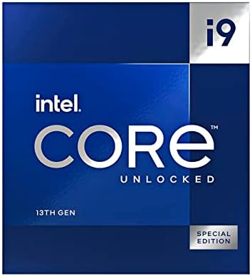 Intel Core i9-13900KS Desktop Processor 24 cores (8 P-cores + 16 E-cores) 36MB Cache, up to 6.0 GHz