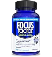 Focus Factor Brain Supplement & Complete Multivitamin (60 Count) with Zinc, Magnesium, Vitamins B...