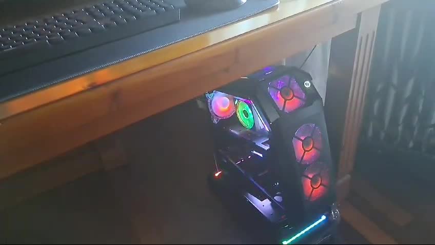 DRIFT GAMING DRDZ175RGB -Gaming Tafel met Carbon Fibre Tafelblad, Drank- en Headsethouder, Geluidsreactieve RGB Zijkanten, Mousepad 80 x 30 cm, Zwart, 130 x 60 x 75 cm
