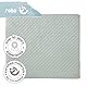 roba Wickelauflage soft roba Style - 85 x 75 cm - Wickeltischauflage abwaschbar - Baby Wickelunterlage gesteppt - Frosty Green