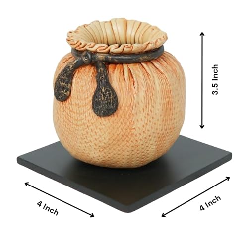 Image of Decorative Embossed Design Pencil and Pen Stand | Desk Organizer for Stationery Storage | Suitable for Office Desk, Study Table, Home and Workspace Use (Design 6)