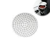 58,5mm Pucksieb, Puck Screen, 0,8mm Dicke, 304 Edelstahl Zweischichtige Filtration - Wiederverwendbare