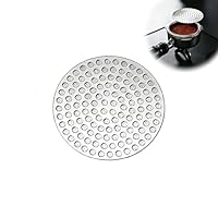 58,5mm Pucksieb, Puck Screen, 0,8mm Dicke, 304 Edelstahl Zweischichtige Filtration - Wiederverwendbare