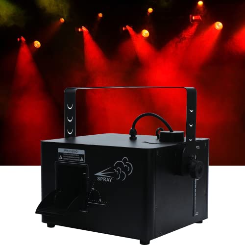 Máquina de humo de 1500 W con control remoto y controles, dosificación programada para fiestas, escenarios, bodas, conciertos, DJ y reuniones familiares miniatura 6