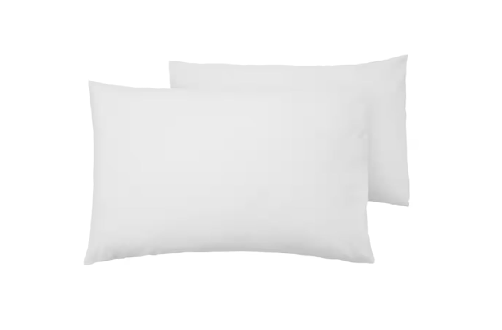 AZLAAN by PYRHAN LTD White Pillowcases 2 Pack 4 Packets of Soft Pillow Cases Housewife Pillow Covers pillow cases 4 pack Envelope Closure 50x75 cm 19X29 inch housewife pillowcases (4-Prime-WhiteSTD)