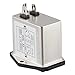 FABULETTA IEC Socket Power Filter Noise Suppressor RFI Interference Filter 3A 6A 10A Line Filter Metal Case Industrial Equipment(CW2B-3A-T)