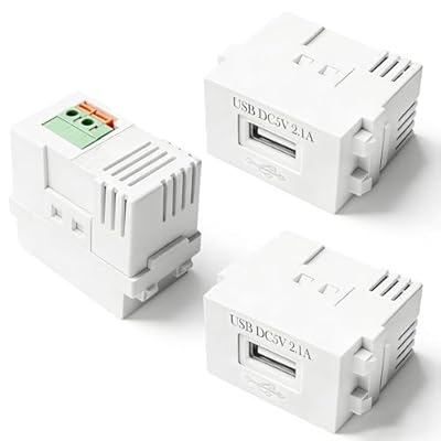 Módulo de Alimentación USB 5V 2,1A, 3 unidades, Adaptador de Corriente de Pared 220V a 5V, Cargador USB de Alta Velocidad para Smartphones, Tablets y Dispositivos USB, Plug & Play, Seguro y Duradero | Ya disponible en tu tienda friki favorita! En mundofriki.es!
