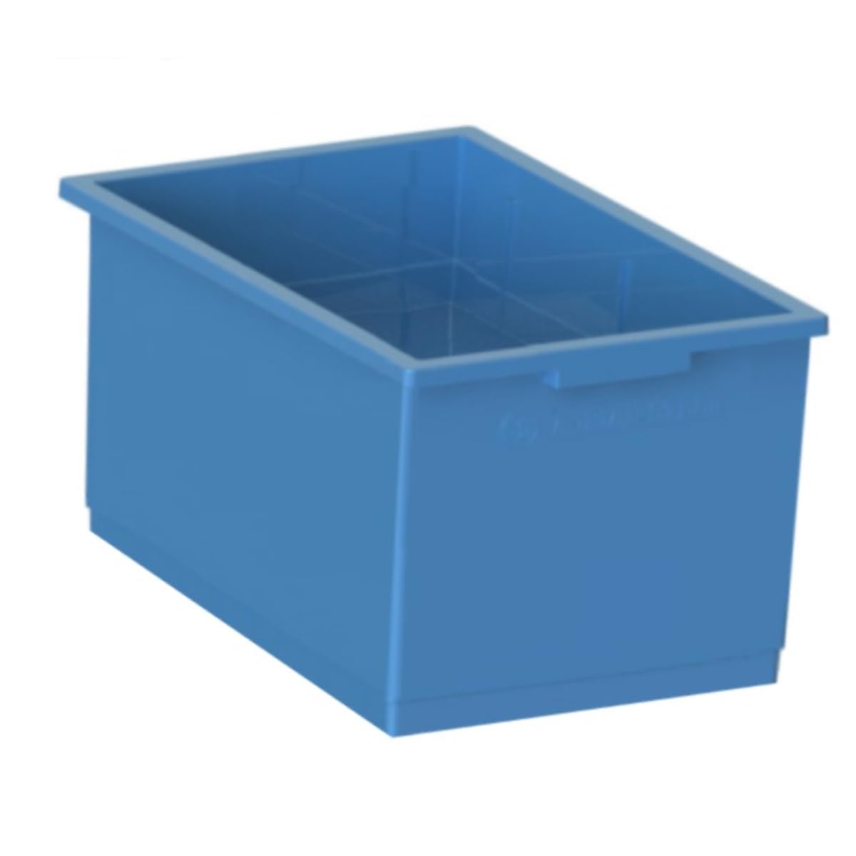 Adrian Steel SBIN121218, Blue Bin, 12" W x 12" H x 18" D