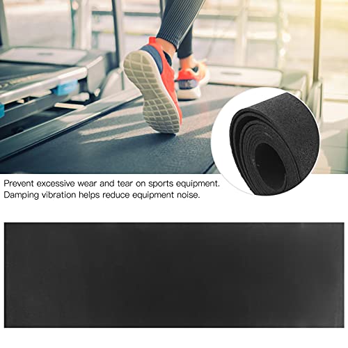 Tapete de goma Changor para gimnasios 233x61.5cm negro miniatura 3