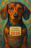 Photo Gallery dachshund dog pocket calendar 2026: small in size, big on planning Photo Gallery dachshund dog pocket calendar 2026: small in size, big on planning