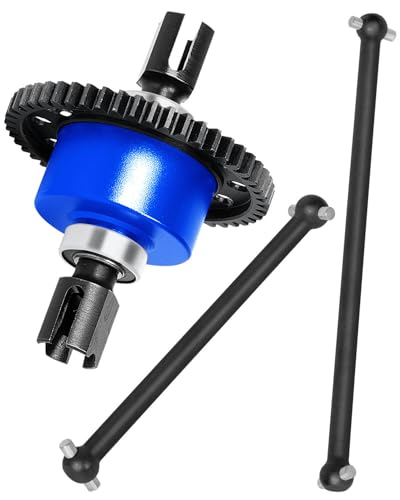 RCMYou 50T Center Differential&Center Drive Shaft Upgrades Part for 1/8 Typhon 6S,Center Diff&Center Driveshaft Hop ups,Navy Blue