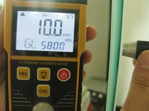 TM130D 225 mm cyfrowy ultradźwiękowy miernik grubości ściany tester miernik do metalowej stali