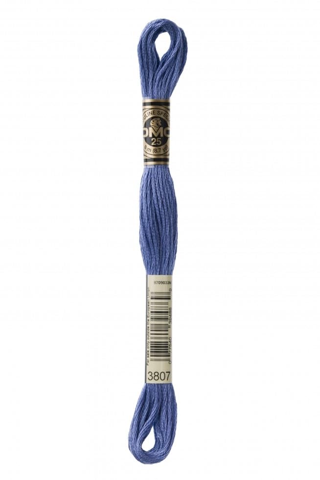 Image of DMC Stranded Cotton Embroidery Thread 3807 - per Skein