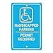 Brady 91334, Handicapped Sign, (Pack of 12 pcs)