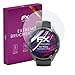 Produktbild atFoliX Glasfolie kompatibel mit Hama Smartwatch 7010 Panzerfolie, 9H Hybrid-Glass FX Schutzpanzer Folie