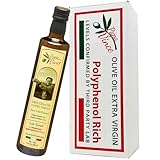 Extra Virgin Olive Oil 2017 - First Cold Pressed, Family Harvest Dec 2016, Single Sourced from Sicily, Italy, Unblended, Unfiltered, Unrefined, Robust, Rich in Antioxidants 16.9 fl oz - Papa Vince