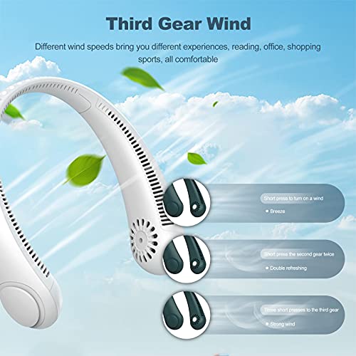 Galatée Ventola da collo portatile, ventola da