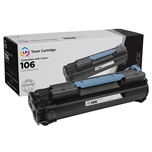 LD Compatible Toner Cartridge Replacement for Canon 106 0264B001AA (Black, 2-Pack)