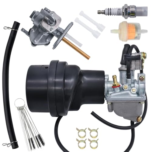 Carburateur JR50 avec boîte filtre à air kit d'admission complet pour Suzuki 50