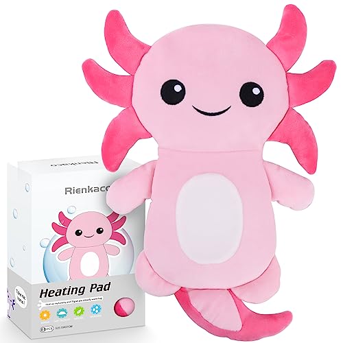 Microwavable Axolotl Heating Pad for Cramps
