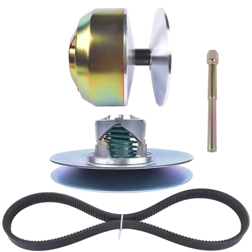 image for Koomaha AM140985 AM140967 Primary & Secondary Drive Clutch w/Belt & Pu