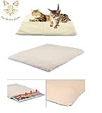 IDEAL: Für Außenzwinger und Freigänger optimal geeignet, bietet perfekten Schutz vor Bodenkälte. Ganzjahresdecke, sorgt für angenehme Wärme und Entspannung Ihres Haustieres. Perfekt geeignet für Welpenaufzucht und ältere Tiere sowie als Wärmedecke im Auto. Keine Gefahr durch anfressbare Stromkabel.