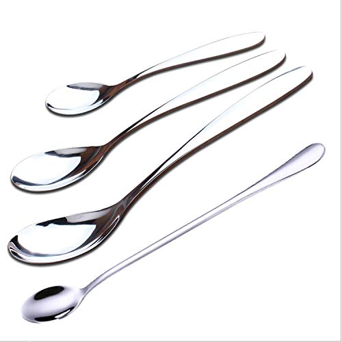 3Pcs Table Spoons Set Stainless Steel Dinner Spoons Dessert Spoons Mirror Polished Flatware Utensils for Home Kitchen or Restaurant