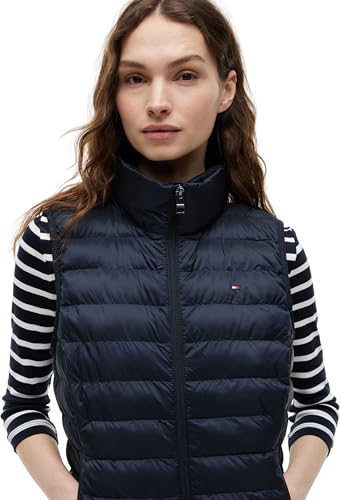 Doudounes Tommy Hilfiger LW PADDED GLOBAL STRIPE VEST EU - vue 5