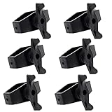 JBT 6 Pcs Black Electric Fence Tightener in line Tensioner, Wire Tensioner Portable Tape Tighteners