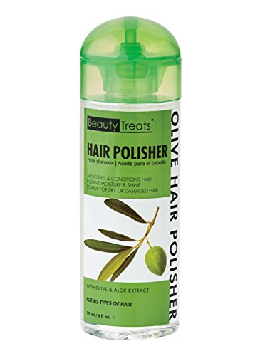 Beauty Treats Olive Hair Polisher Extra Shine 6 Oz. by Beauty Treats
