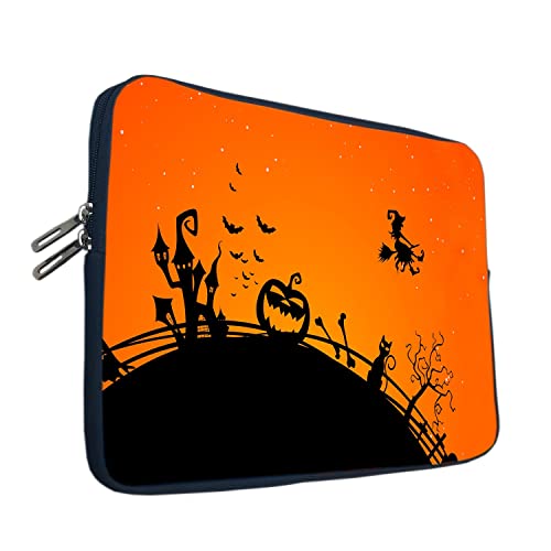Image of TheSkinMantra Chain Laptop Sleeve Bag Compatible with Laptop /Macbooks /Chrombook /Notebook /Zbook (11.6 Inch (Chain), Horrifying Vampire)